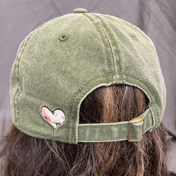 Home Free MO Missouri Floral Brim Buckle Baseball Cap OSFA - Picture 3 of 5